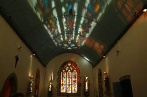 Intérieur chapelle Saint Symphorien d'Edern