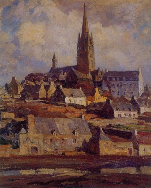 Lionel Floch, vista de Pont Croix