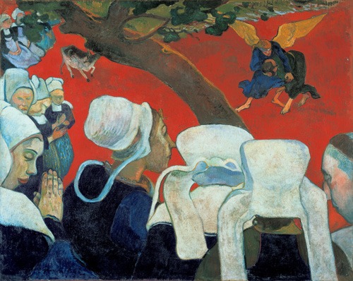 sermón de vion paul gauguin