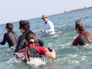 Costa dell'isola di Tudy con Erwan Toby