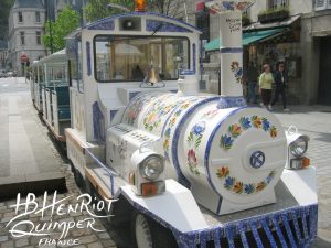 Petit train touristique de Quimper