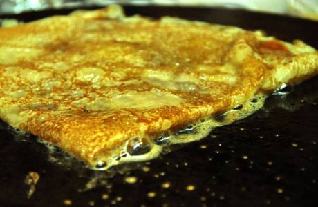 Pancakes from the Ty Coz Creperie in Locronan