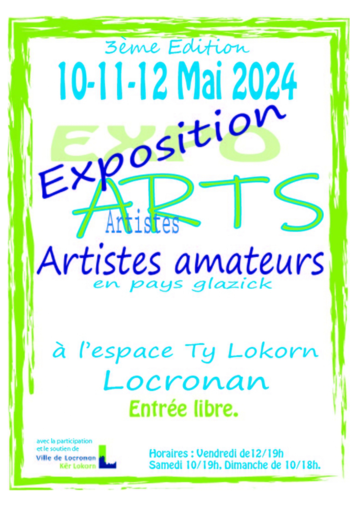 Affiche - Artistes amateurs - 10-12.05.2024