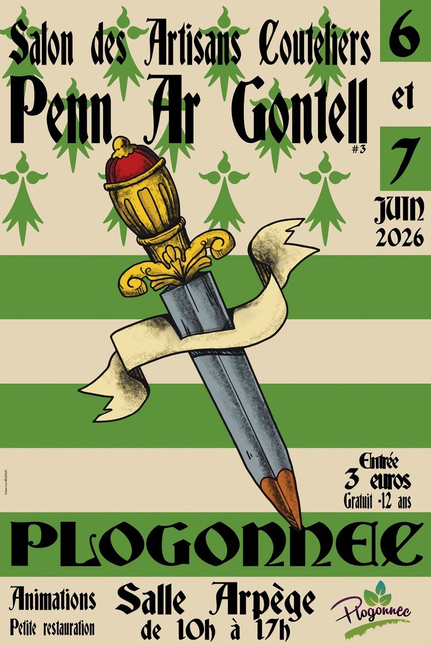 Salon des artisans couteliers 6 et 7.06