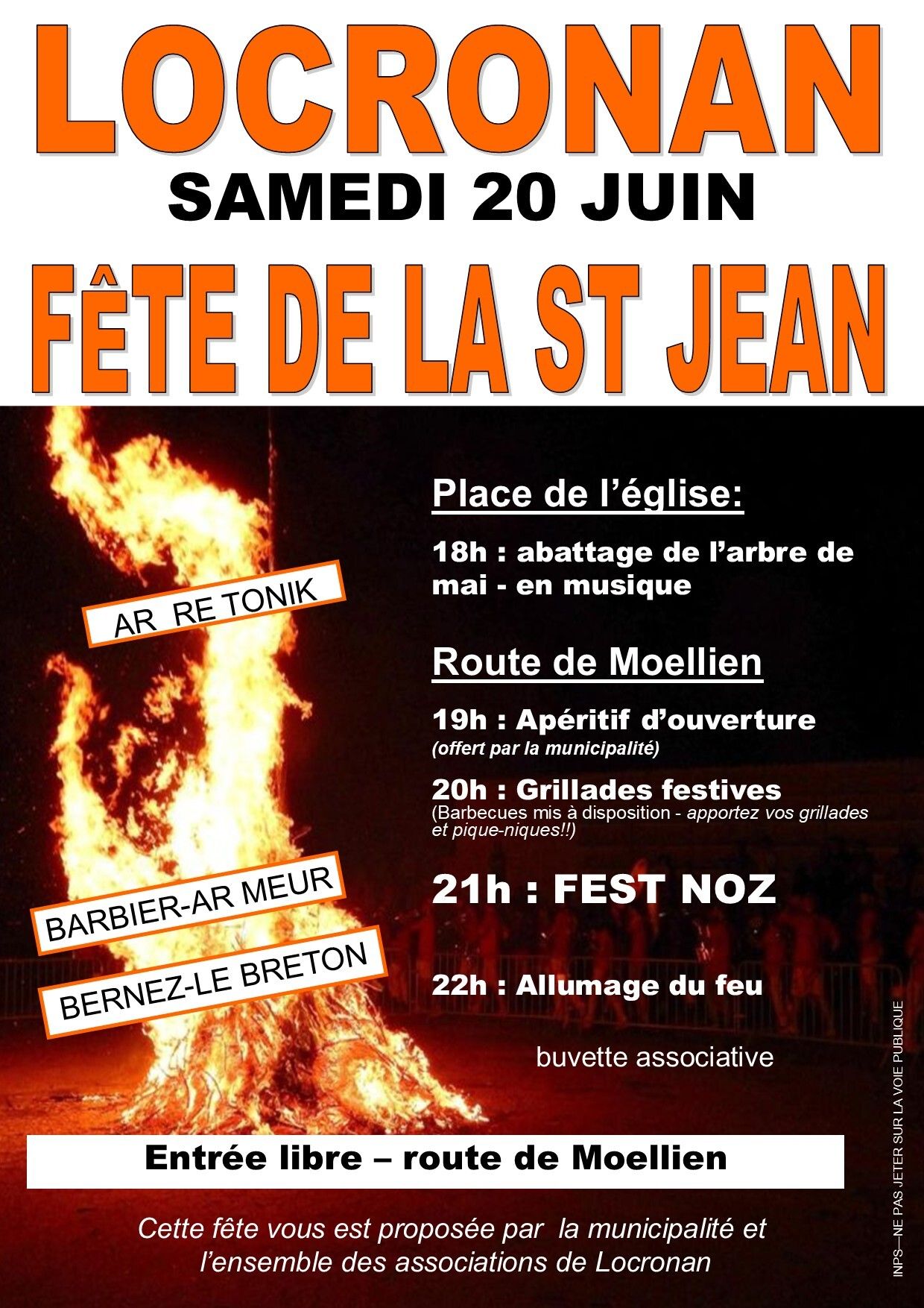 Fete de la st jean Locronan