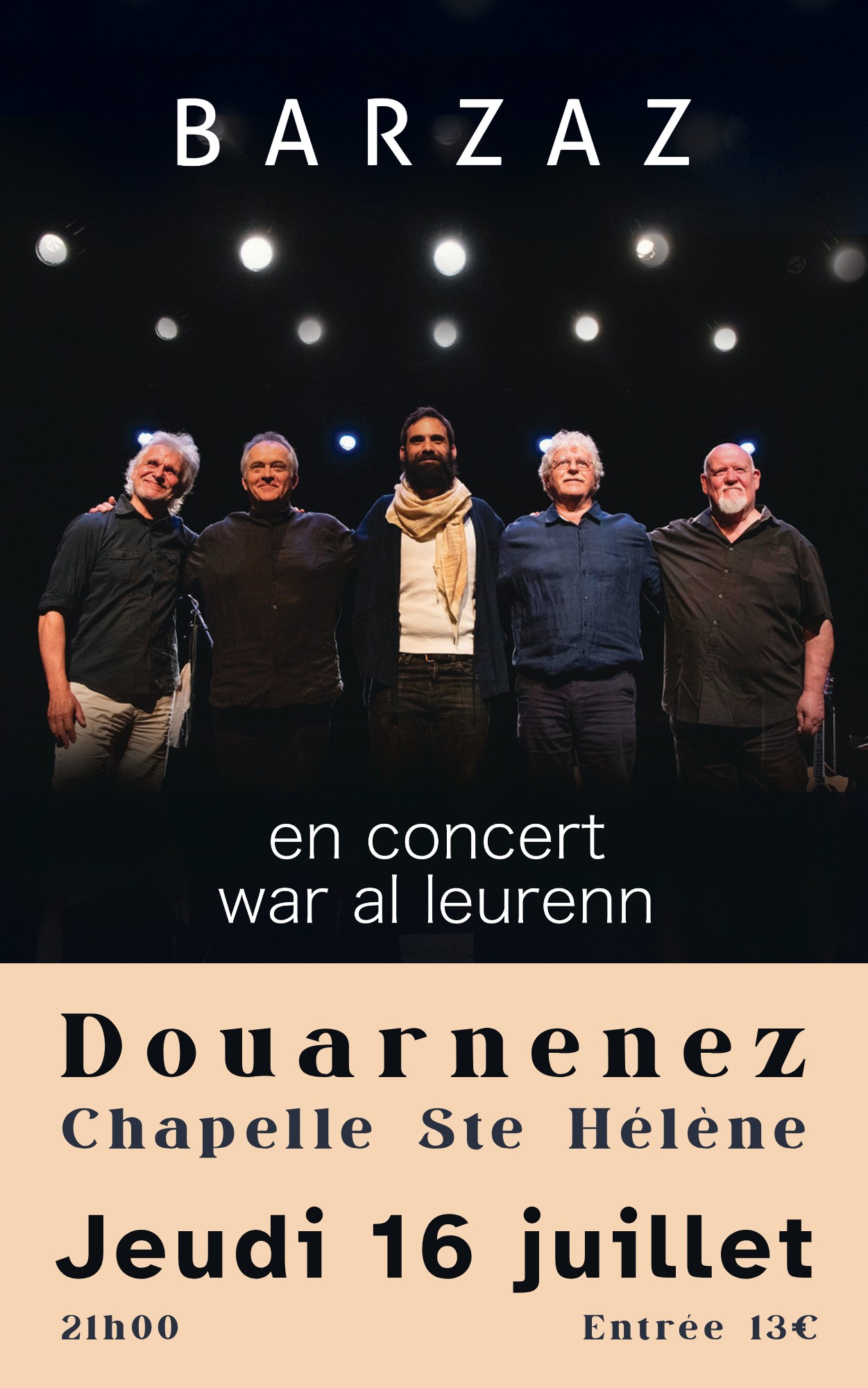 Affiche Douarnenez Barzaz