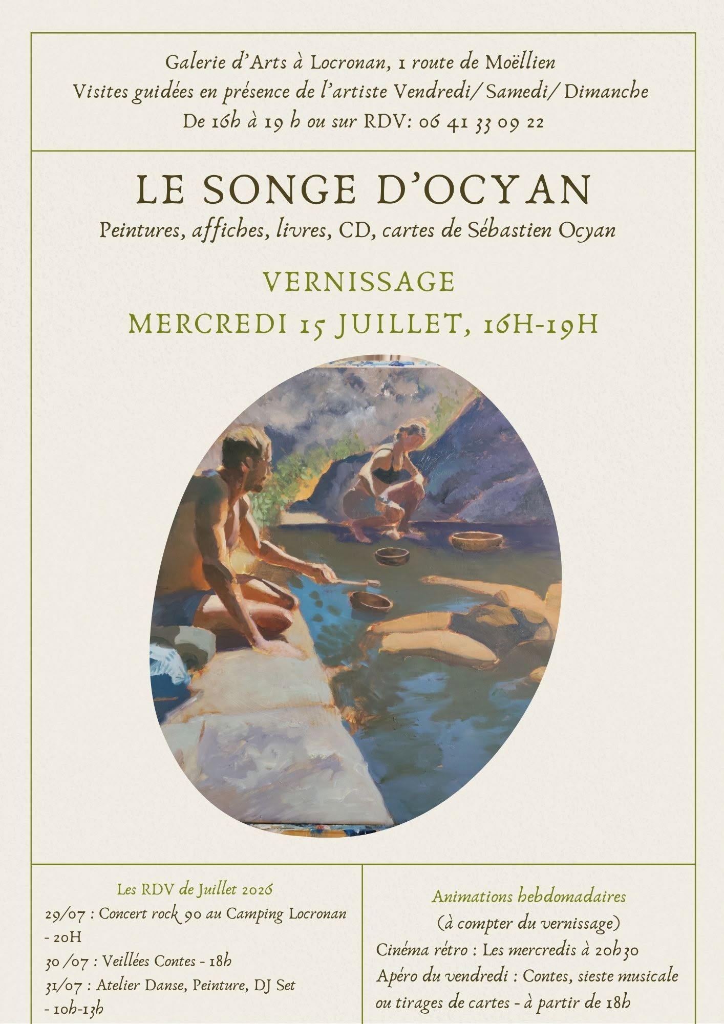 Songe d'Ocyan été 2026